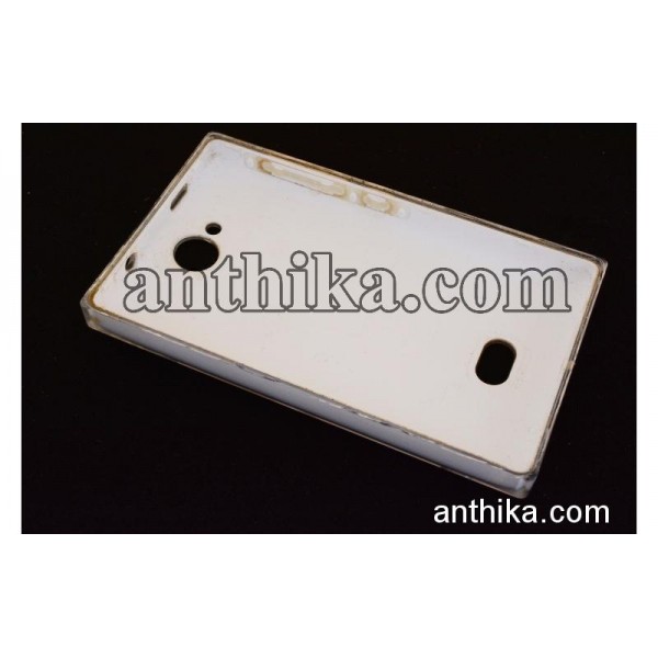 Nokia Asha 503 Kapak Original Battery Cover White Used 02502H3