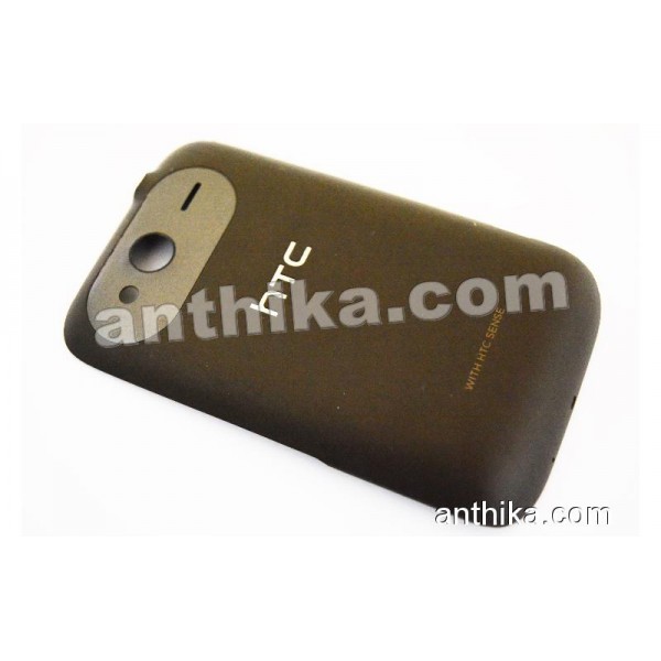 HTC Wildfire S Kapak Original Battery Cover Black ...
