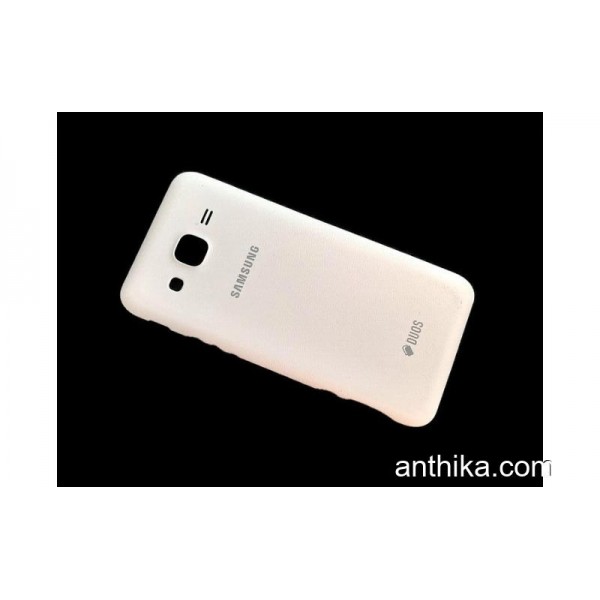 Samsung Galaxy J2 Kapak Original Battery Cover Whi...