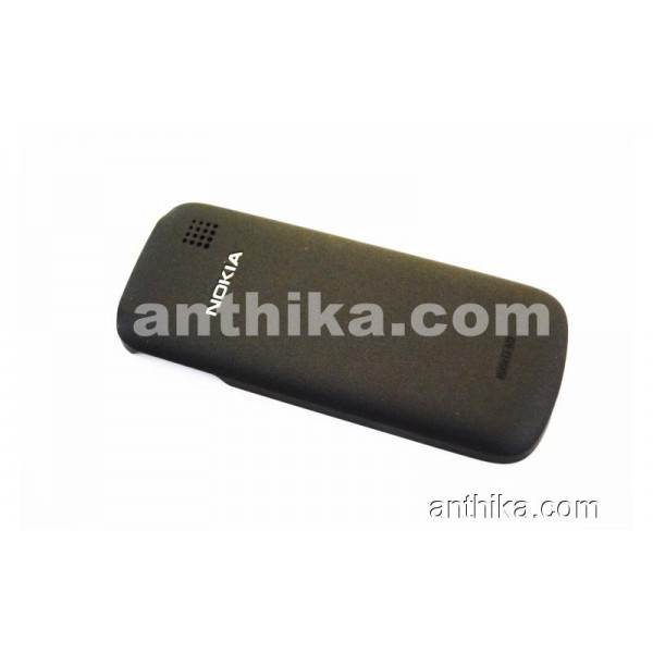 Nokia C1-02 Kapak Original Battery Cover Black New