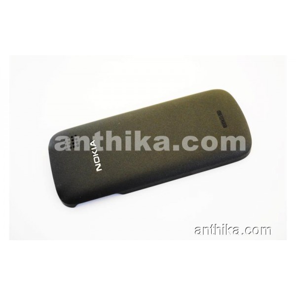 Nokia C1-02 Kapak Original Battery Cover Black New