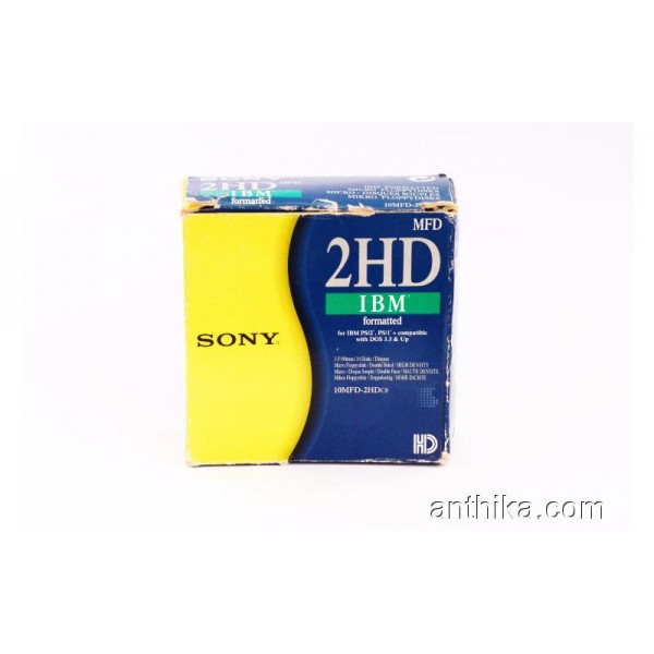 Sony IBM 2HD 1.44 MB Disket Micro Floppy Diskette