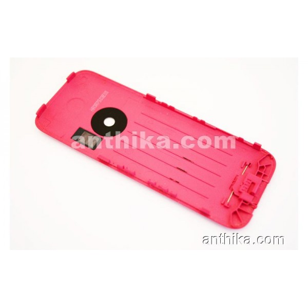 Nokia 3500 Classic Kapak Original Battery Cover Pink Used