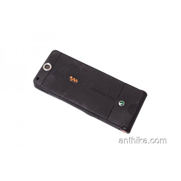 Sony Ericsson w350 w350i Kapak Tuş Full Body Cover Black New