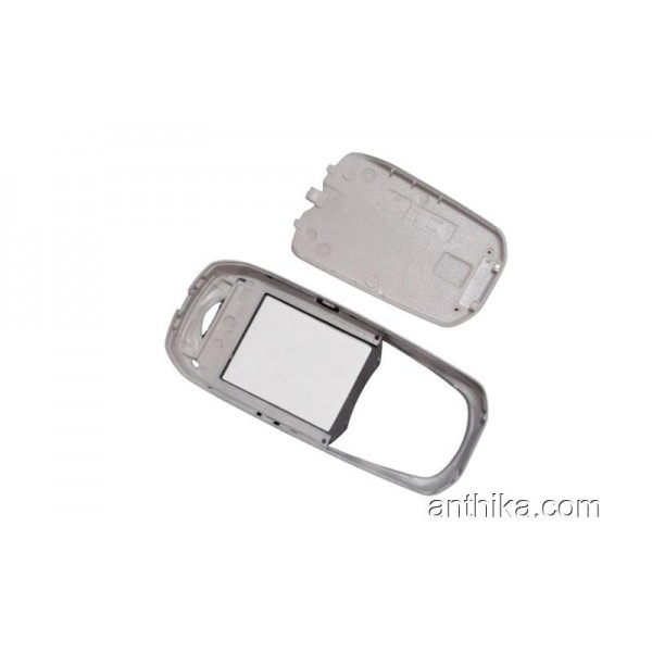 Siemens CX65 Kapak Xpress On Cover Silver New