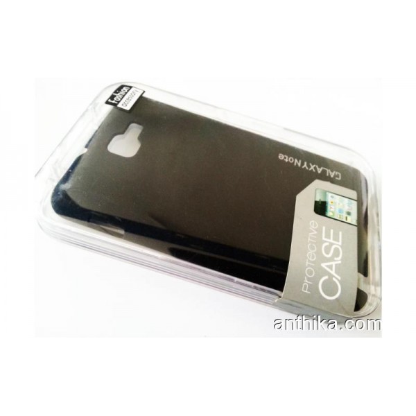 Samsung Galaxy Note 2 N7100 Kapak High Quality Hard Case Black New