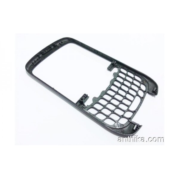 Blackberry 9300 Curve Kapak KVK Depodan Front Cover Black ASY-30868