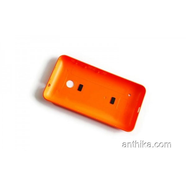 Nokia Lumia 530 Kapak N530 Original Battery Cover Orange New
