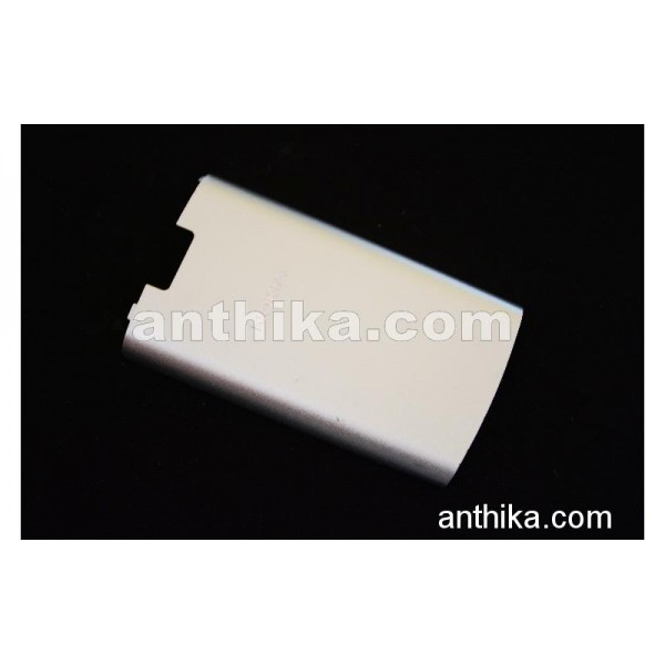 Nokia X3-02 Kapak Original Battery Cover Silver Ne...
