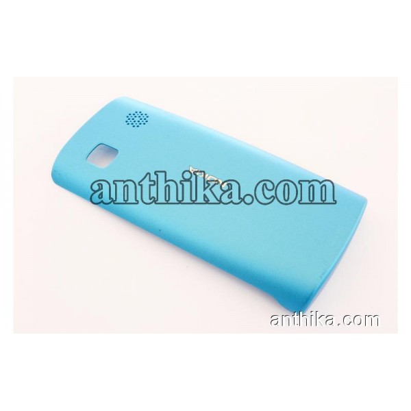 Nokia 500 Kapak Mavi Original Battery Cover Blue N...