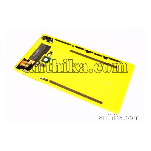 Nokia Lumia 720 Kapak Original Battery Cover Yellow Used 02504M3