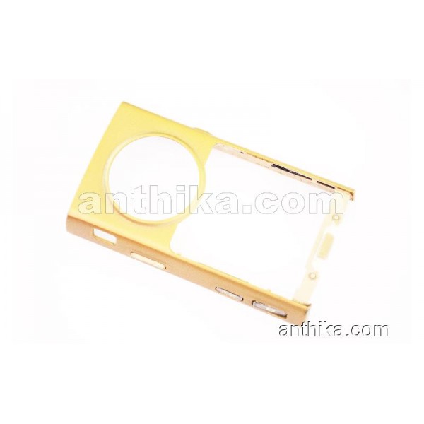Nokia N95 Kapak Original Back Cover Gold Used