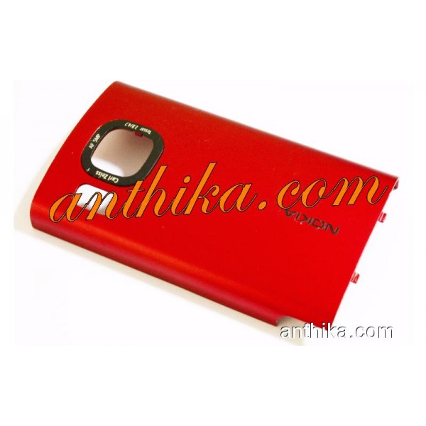 Nokia 6700 Slide Kapak Orjinal Battery Cover Red N...