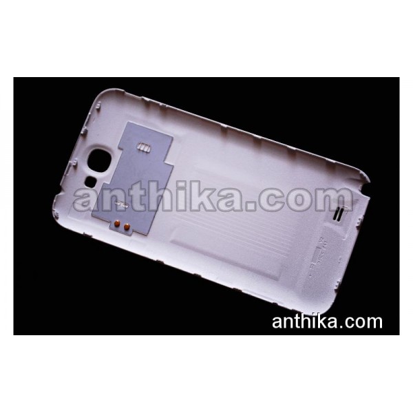 Samsung Galaxy Note 2 N7100 Kapak Original Battery Cover White Used
