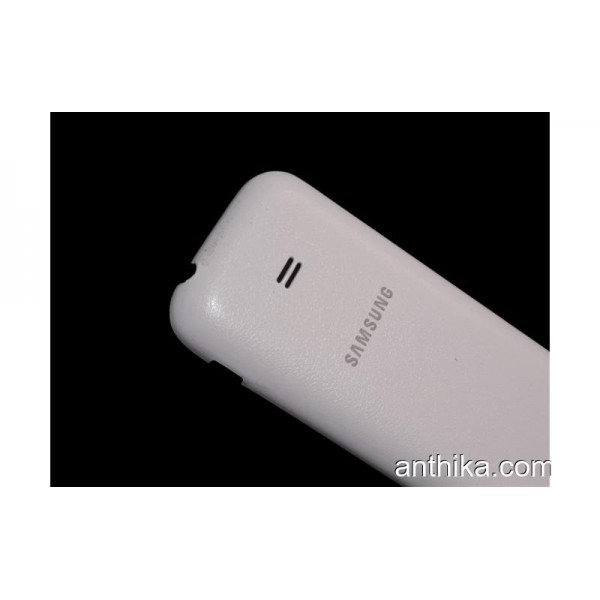Samsung B310 B310e Kapak Original Battery Cover White New