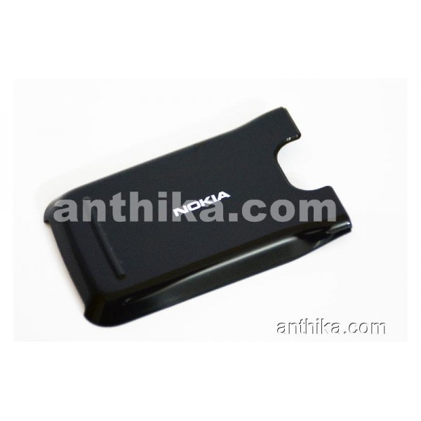 Nokia 6120 Classic Kapak Original Battery Cover Black New