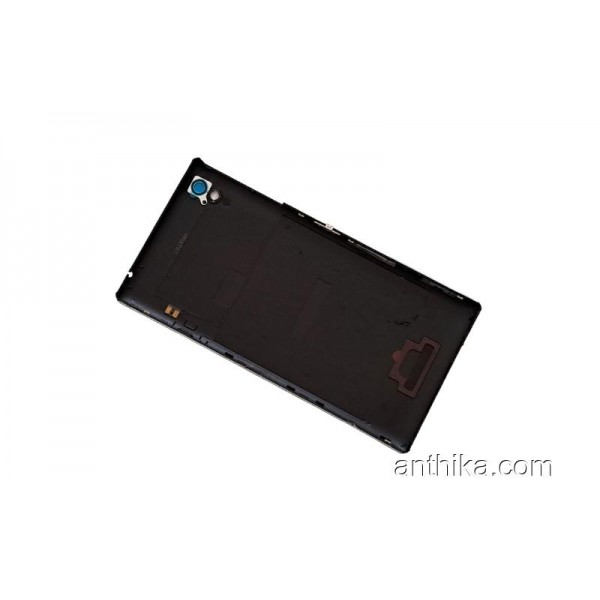 Sony Xperia T3 Kapak Siyah D5102 Arka Kapak