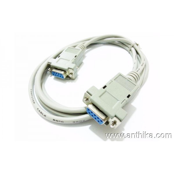 9 Pin Female Modem Cable 9 Pin Dişi Kablo