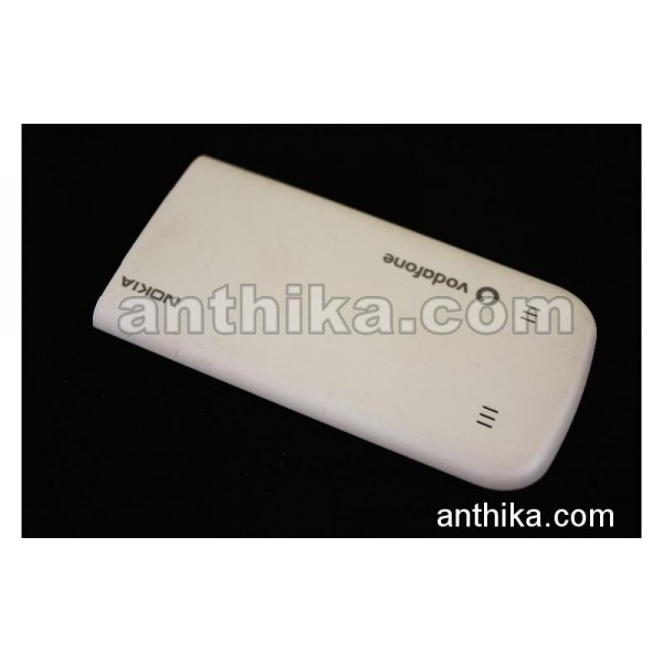 Nokia 6730 Kapak Original Battery Cover White Voda...