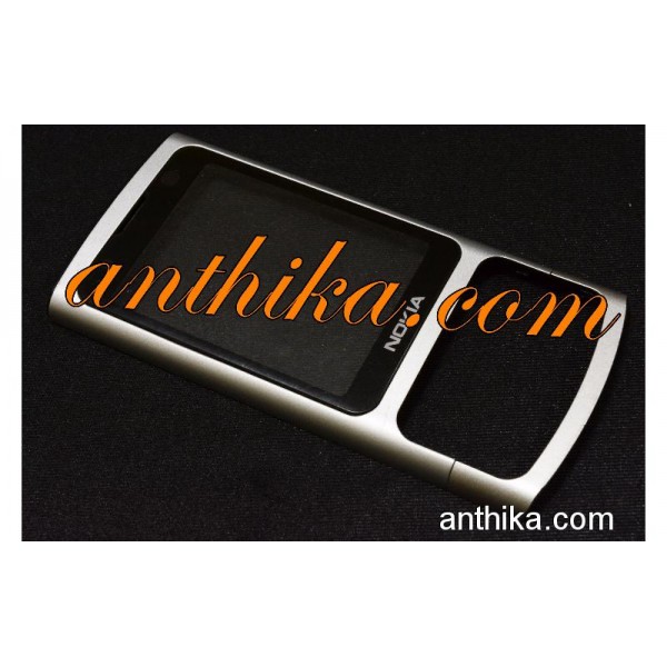 Nokia 6700 Slide Kapak Orjinal Front Cover Silver ...