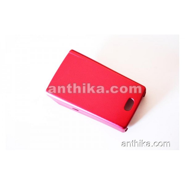 Nokia 6220 Kapak Original Battery Cover Red Used