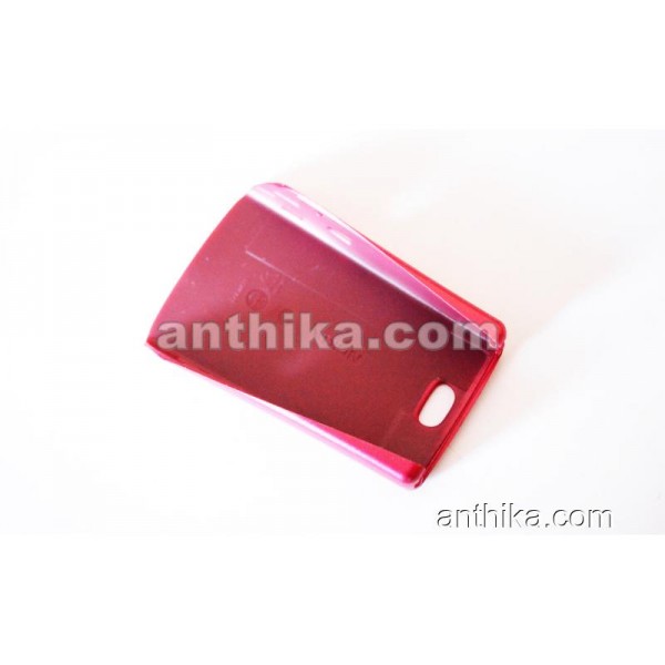 Nokia 6220 Kapak Original Battery Cover Red Used