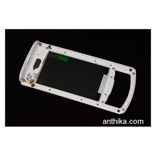 Samsung GT-S7350 Kapak Front Cover Lens White GH98-11311C