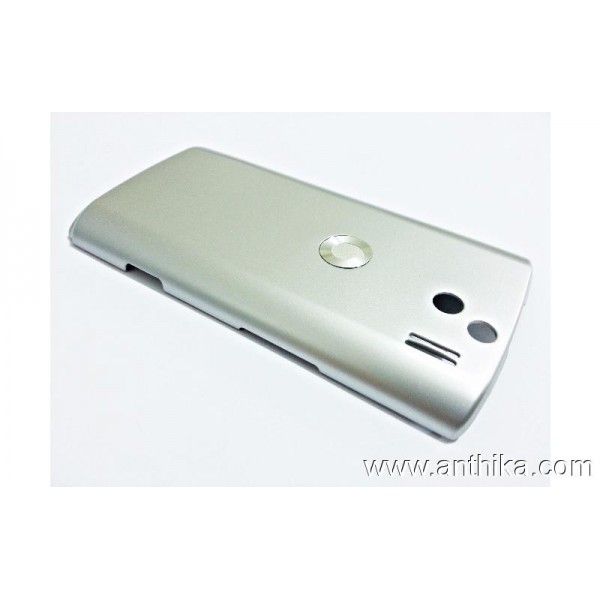 Samsung Omnia I8320 Arka Batarya Kapak Silver Battery Cover