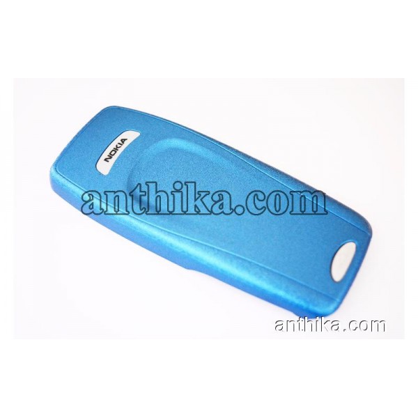 Nokia 3410 Kapak Original Battery Cover Blue New C...