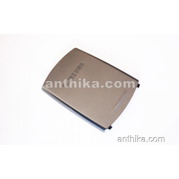 Samsung M600 Kapak Original Battery Cover Gray Use...