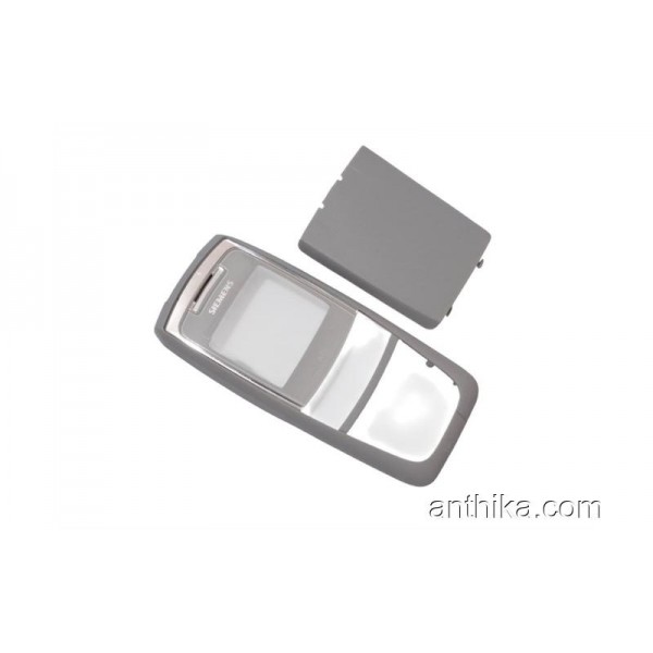 Siemens A75 Kapak Set High Quality Cover Silver Ne...