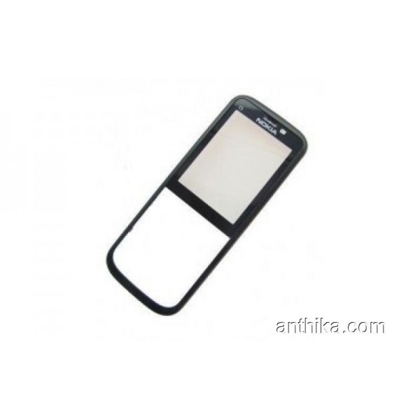 Nokia C5 C5-00 Kapak Original Front Cover Black Us...