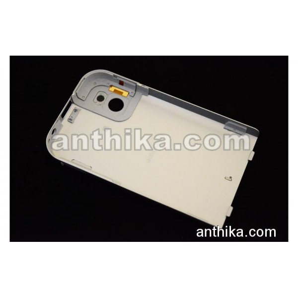 LG KM900 Kapak Original Battery Cover Sillver New
