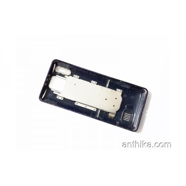 Sony Ericsson K770 K770i Kapak Original Battery Cover Back Cover Navy Blue Used