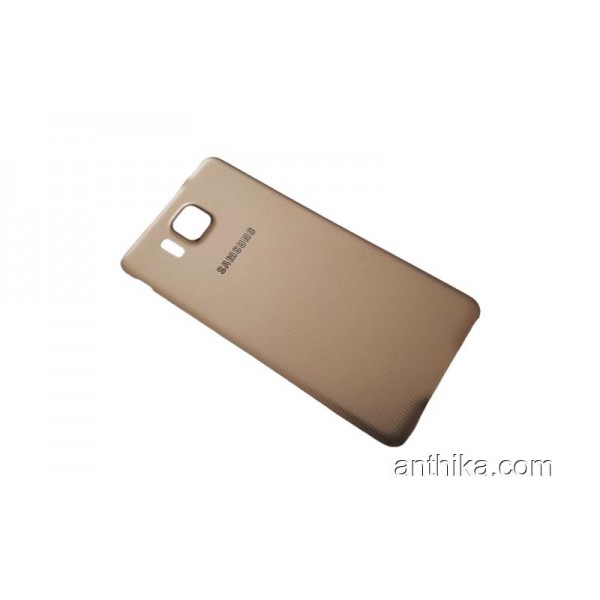 Samsung G850 Kapak Samsung Galaxy Alpha Kapak Gold