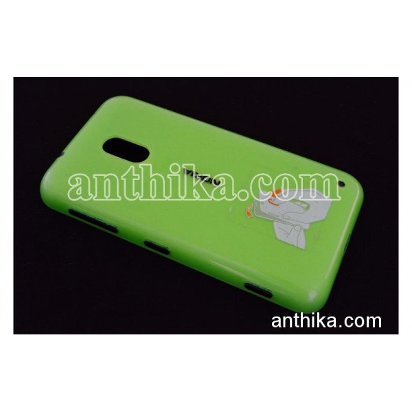 Nokia Lumia 620 Kapak Original Battery Cover Green...