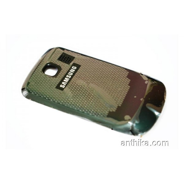 Samsung S3850 Kapak Orjinal Battery Cover Black Ne...