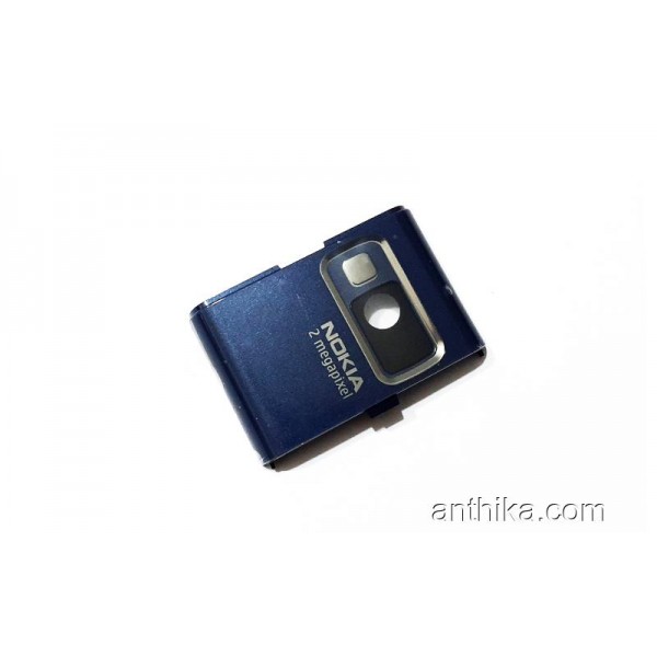 Nokia 6233 Kamera Kapak Original Camera Cover Navy...