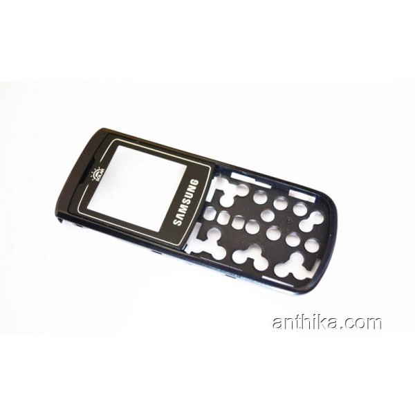 Samsung E1107 Kapak Original Front Cover Black Use...