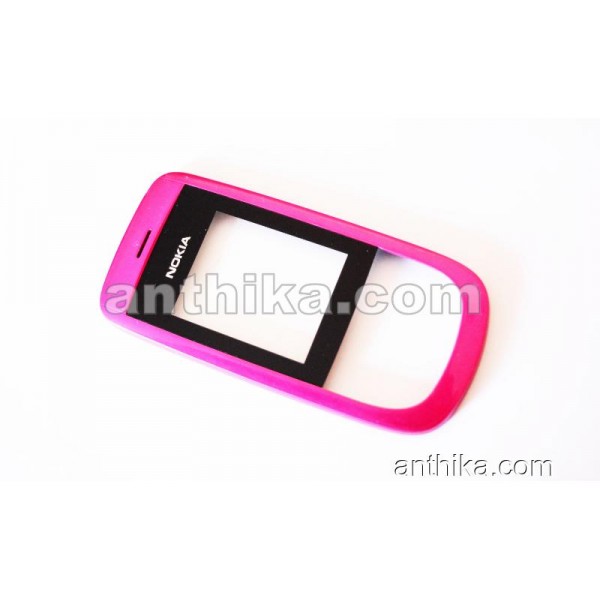 Nokia 2220 Slide Kapak Original Front Cover Pink U...