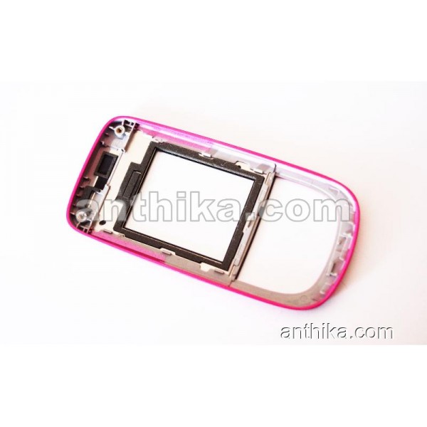 Nokia 2220 Slide Kapak Original Front Cover Pink Used