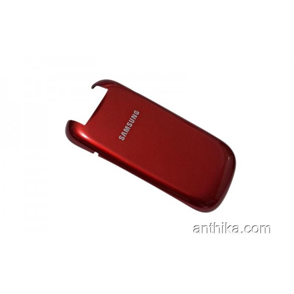 Samsung E1272 Kapak Original Front Cover Red New