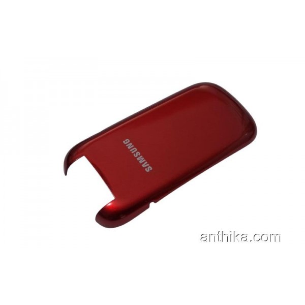 Samsung E1272 Kapak Original Front Cover Red New