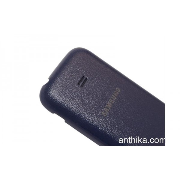 Samsung B310 B310e Kapak Original Battery Cover Navy Blue New