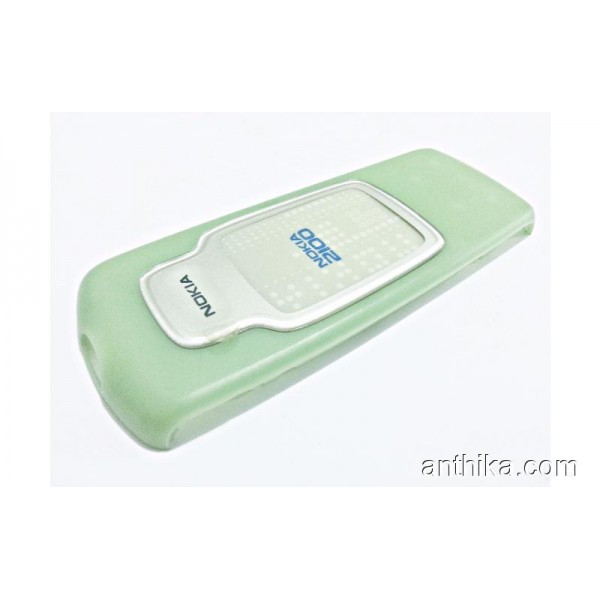 Nokia 2100 Arka Kapak Tuş Orjinal Xpress On Cover-Green