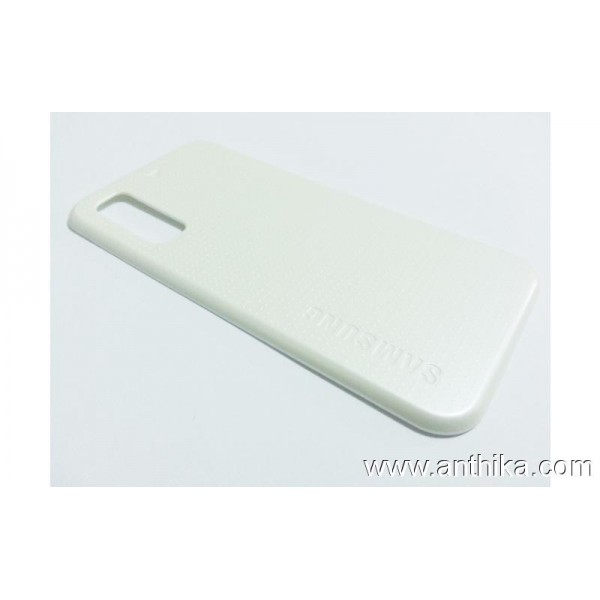 Samsung I6220 Arka Batarya Kapak White Battery Cov...