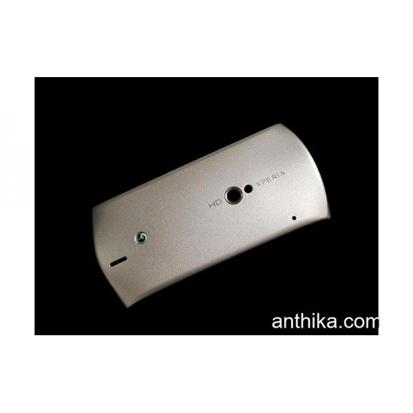 Sony Ericsson Xperia Neo MT15i Kapak Orjinal Battery Cover Silver New