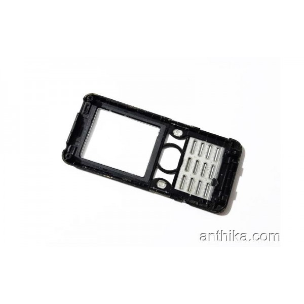 Sony Ericsson K550 K550i Kapak Original Front Cover Black Used