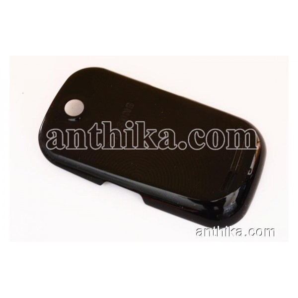 Samsung C3650 Kapak Original Battery Cover Black N...