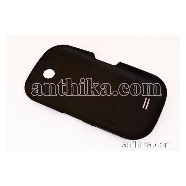 Samsung C3650 Kapak Original Battery Cover Black New